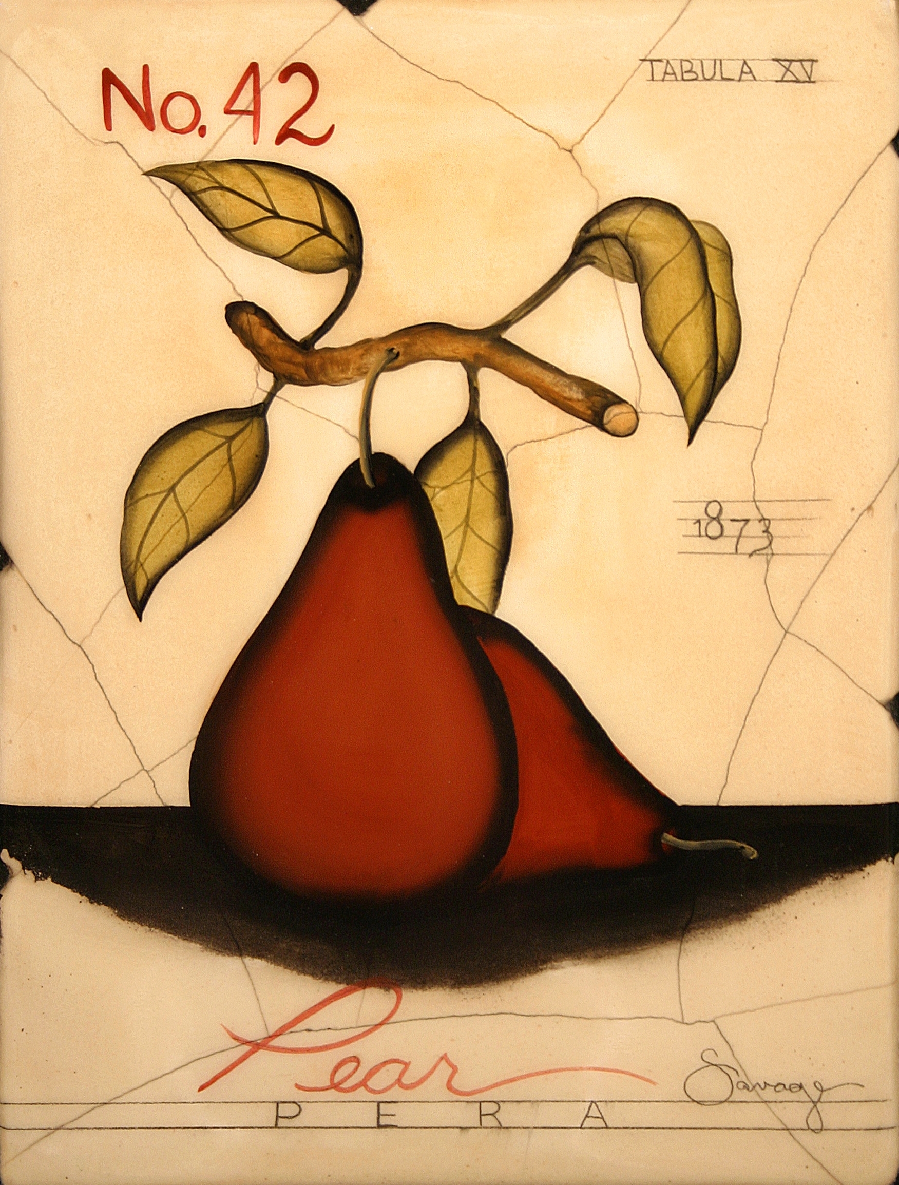 No. 42 Red Pear