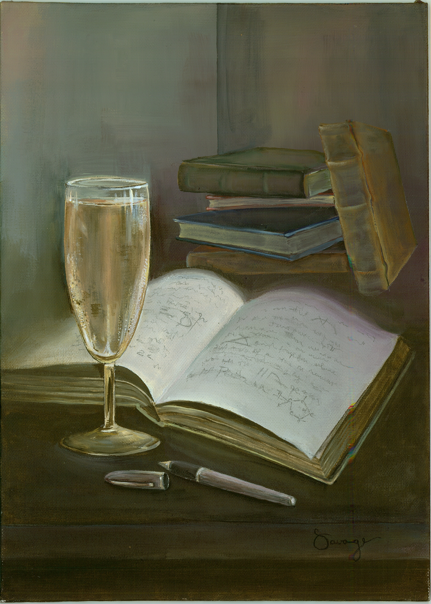 Journal & Wine