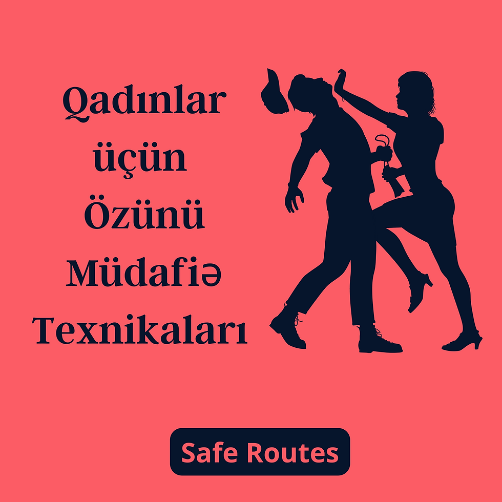 Qadınlar üçün özünü müdafiə texnikaları