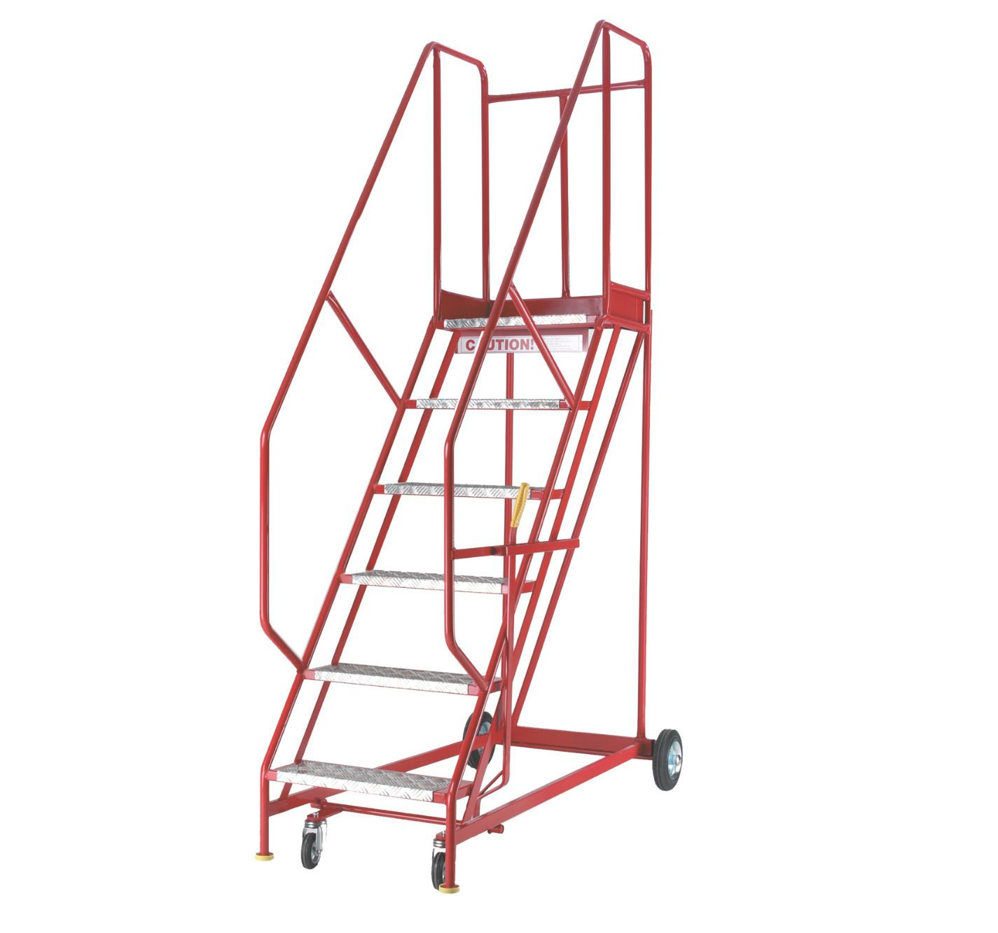 British Standard Steptek Quality Red Range Mobile Steps