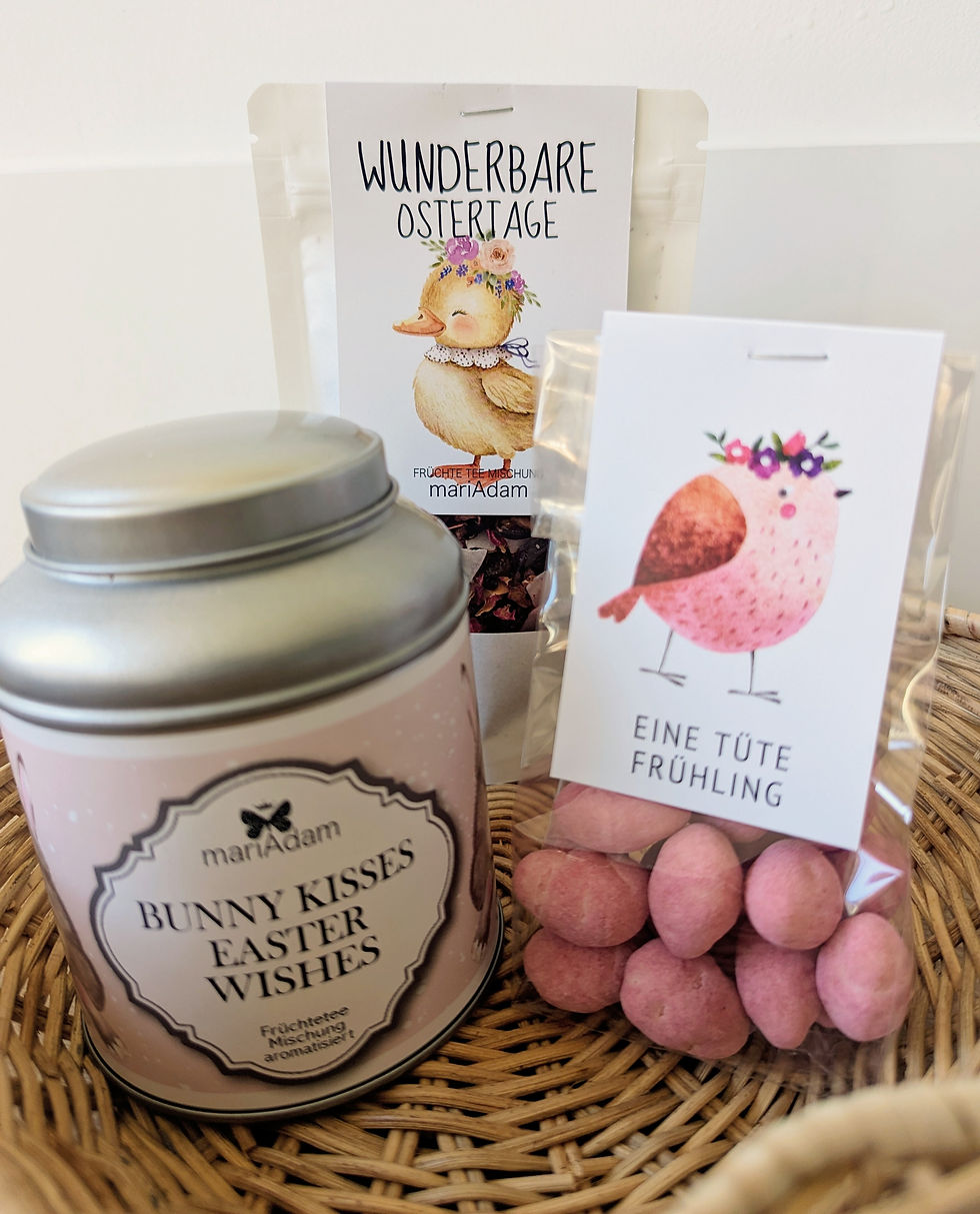 Miniaturbild: Schoko-Erdbeer-Mandeln - von MariAdam - 100 g Tüte