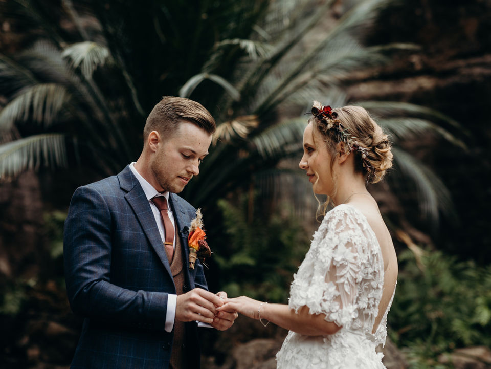 Wedding of Haley & Hunter at KVBR