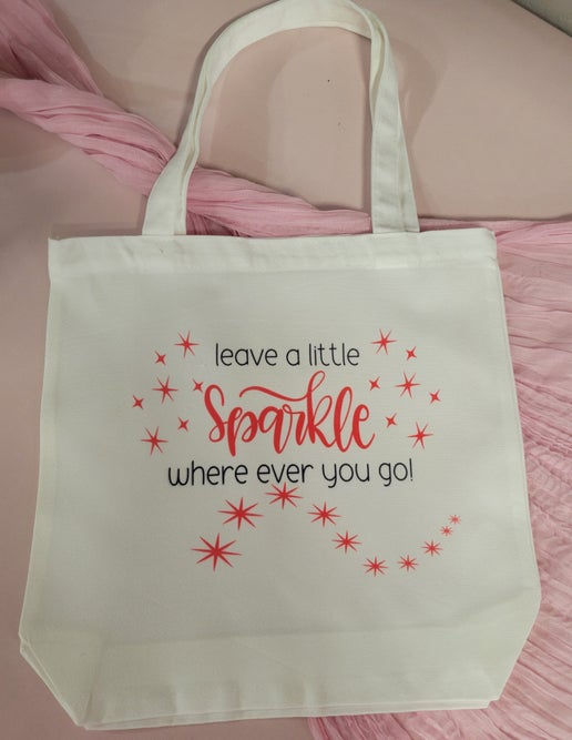 Leave a little Sparkle-Tote