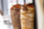 Shawarma-Spieße (Nahaufnahme)