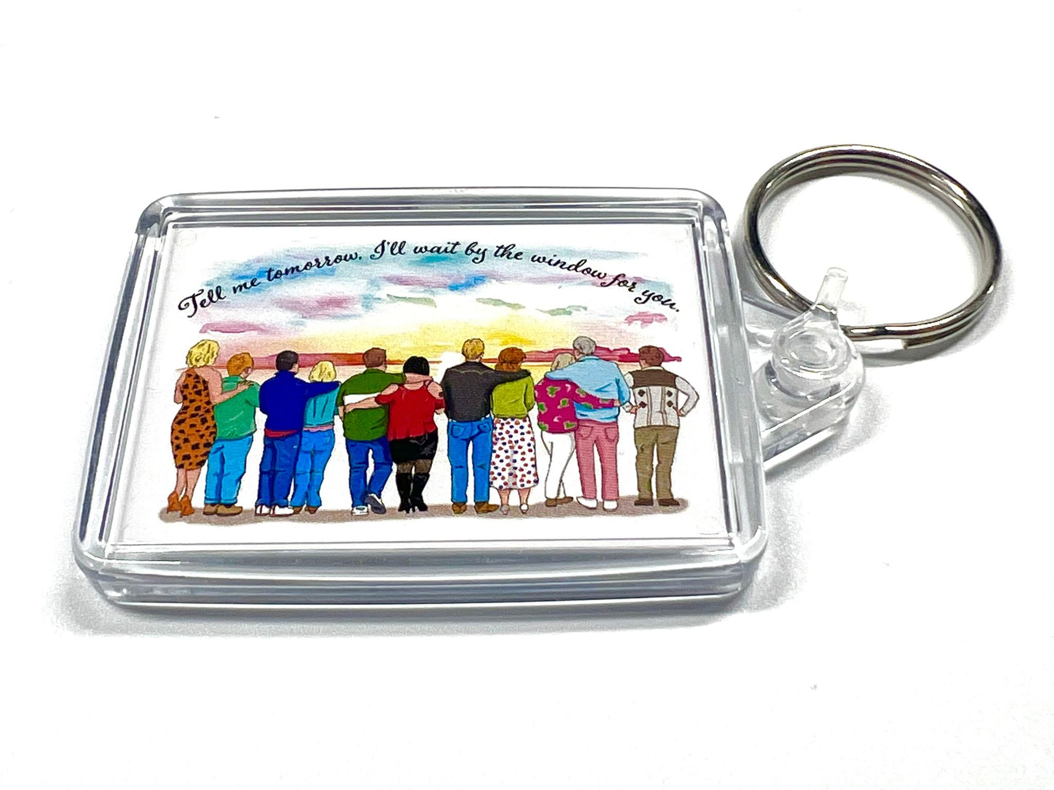 Tell Me Tomorrow (Cast) Keyring or Magnet