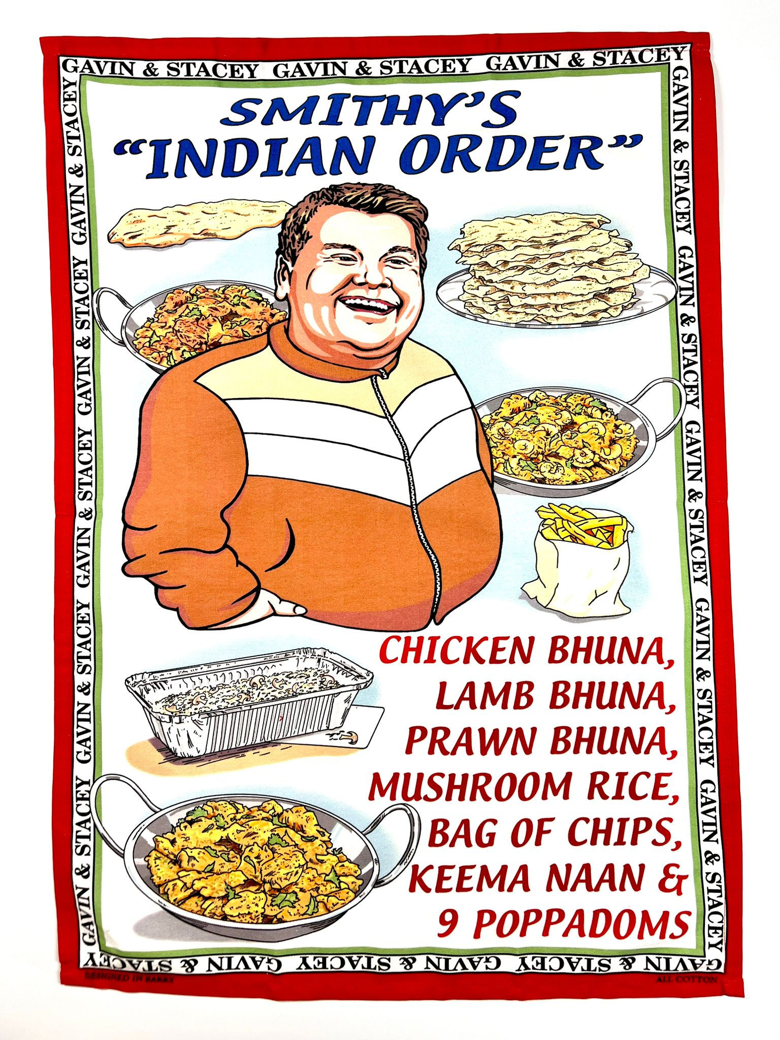 Chicken Bhuna Tea Towel