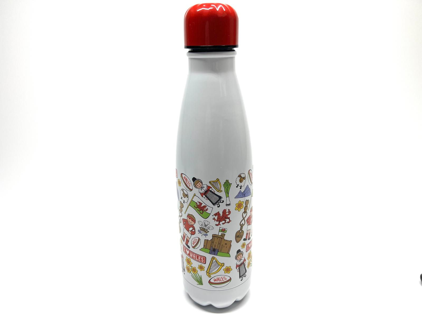 Wonderful Wales Drinking Flask.