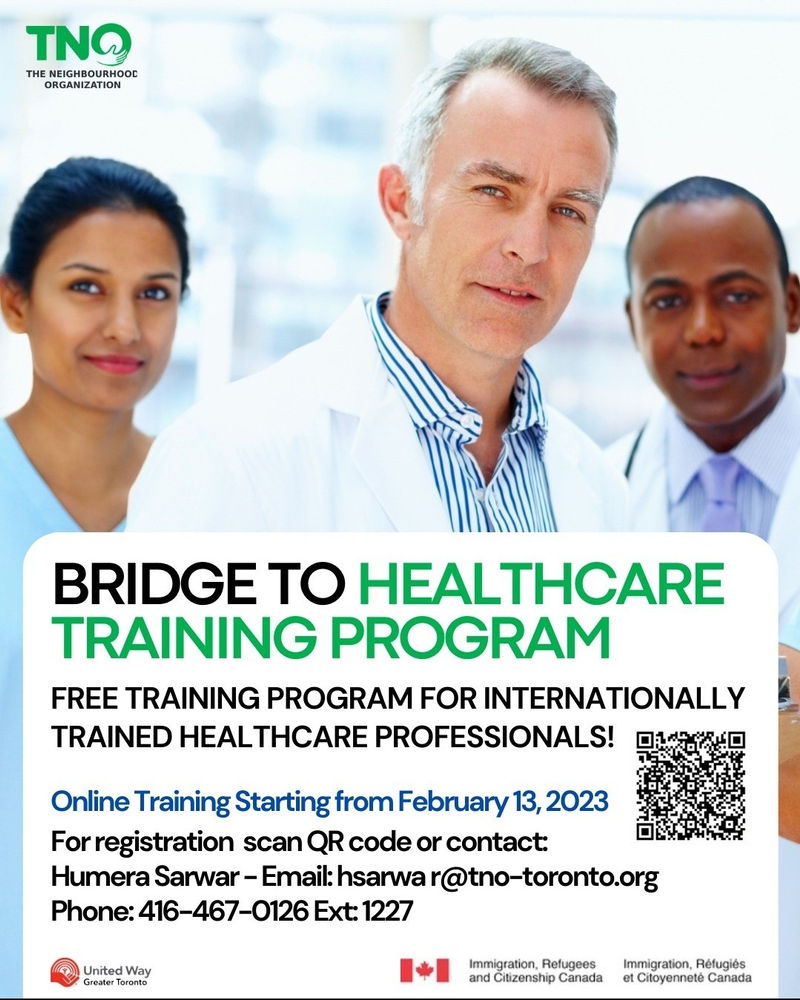 Bridge To Healthcare Training Program Project Engage416