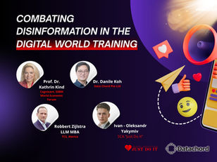 Combating Disinformation in the Digital World Training – Inwestycja w Odporność Społeczeństw na Dezinformację 🛡️