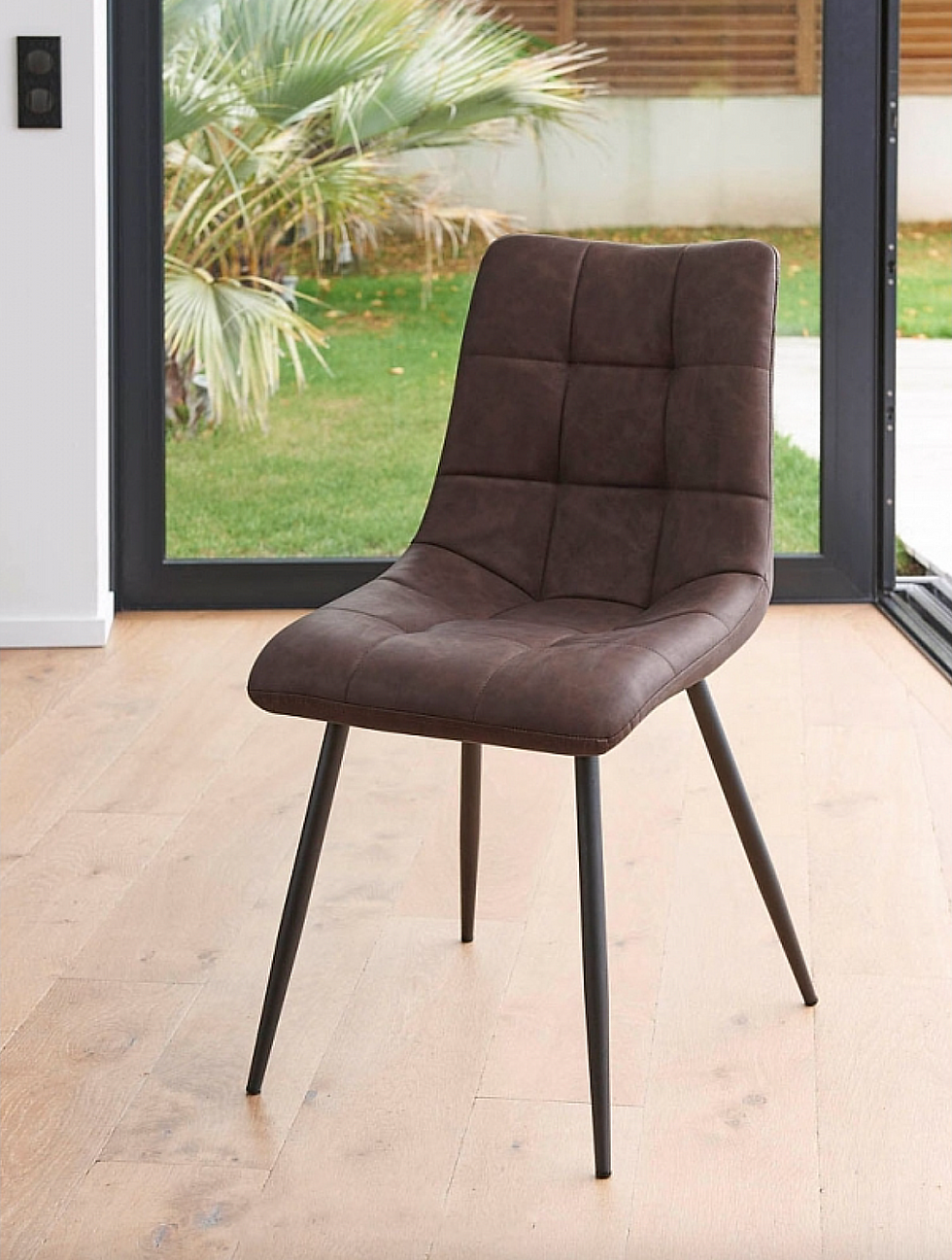 Miniature : ANGELE - Chaise piètement métal