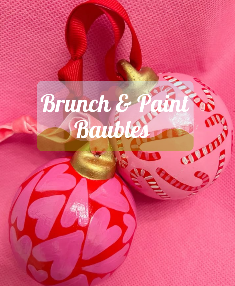 Brunch & Paint Baubles