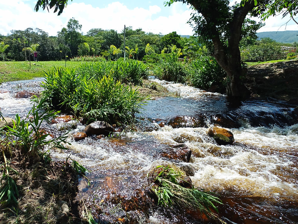 Riachão em época de cheia