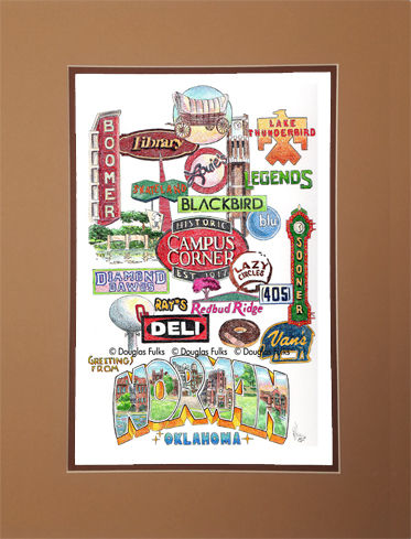 Norman, Oklahoma Matted