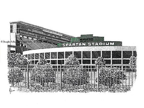 Spartan Stadium, Print