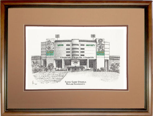 Floyd Casey Stadium, Framed