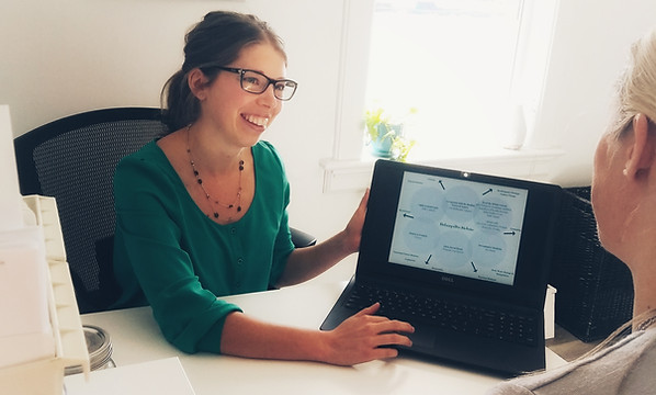 Dr. Janessa teaching naturopathic medicine
