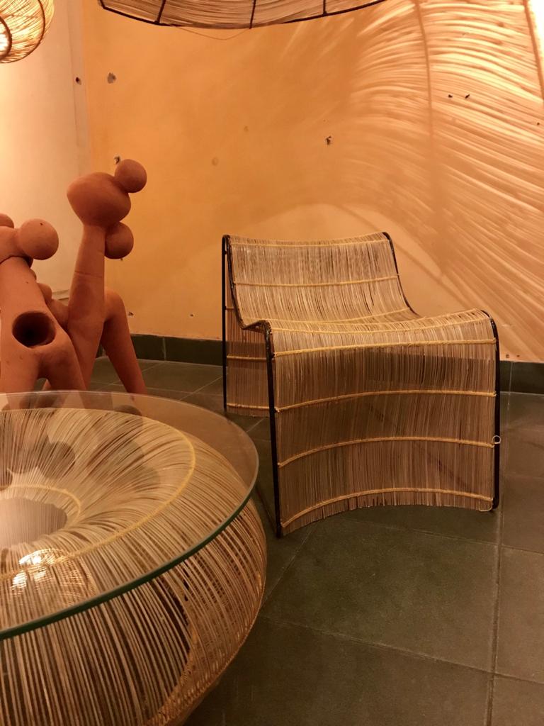 Rattan chair by andblack, for Asian Heritage Foundation