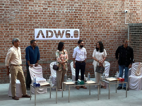 andblack's Jwalant Mahadevwala talk about "Design: Where is the heart?" at the Ahemadabad Design Week 6.0