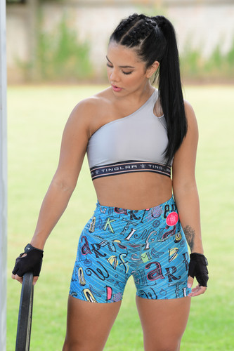 SET SHORT +CROP TOP RUNCHI tinglarsportswear