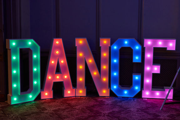Multicoloured lamps