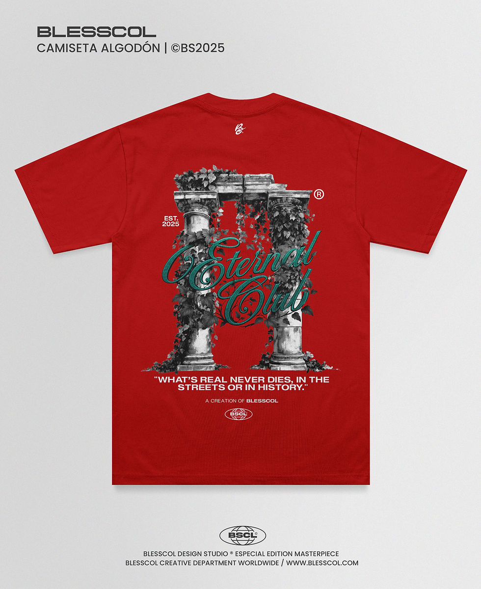 Miniatura: BLESSCOL | CAMISETA ETERNAL CLUB  SOCIETY
