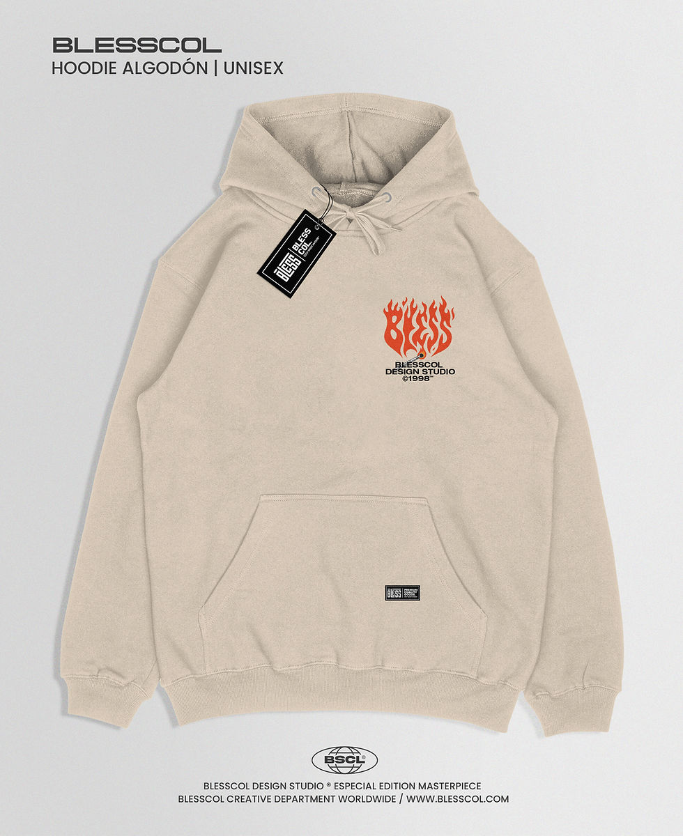 Miniatura: BLESSCOL | HOODIE BLESS ON FIRE BSCL
