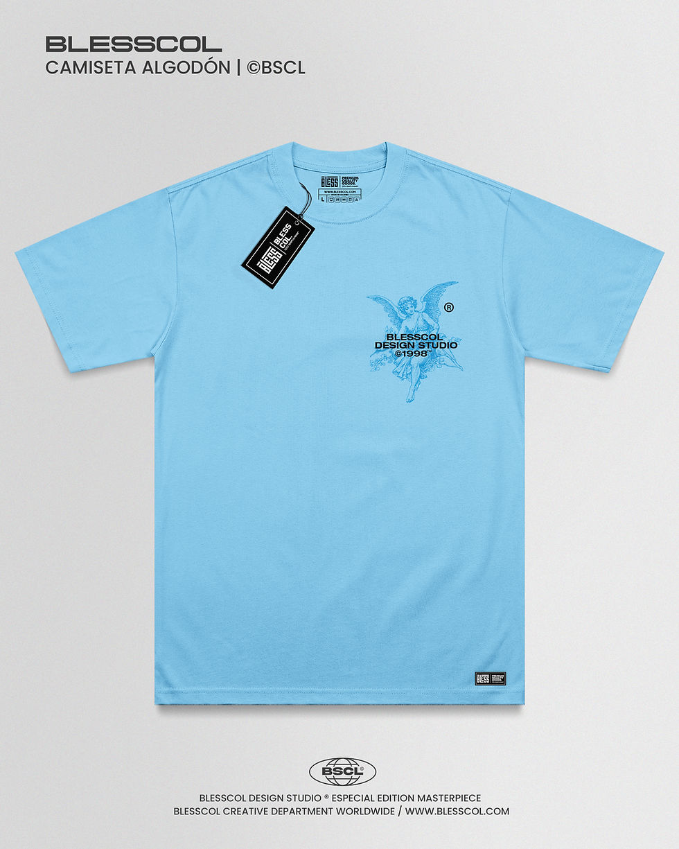 Miniatura: BLESSCOL | CAMISETA TUS ANGELES TE CUIDARÁN