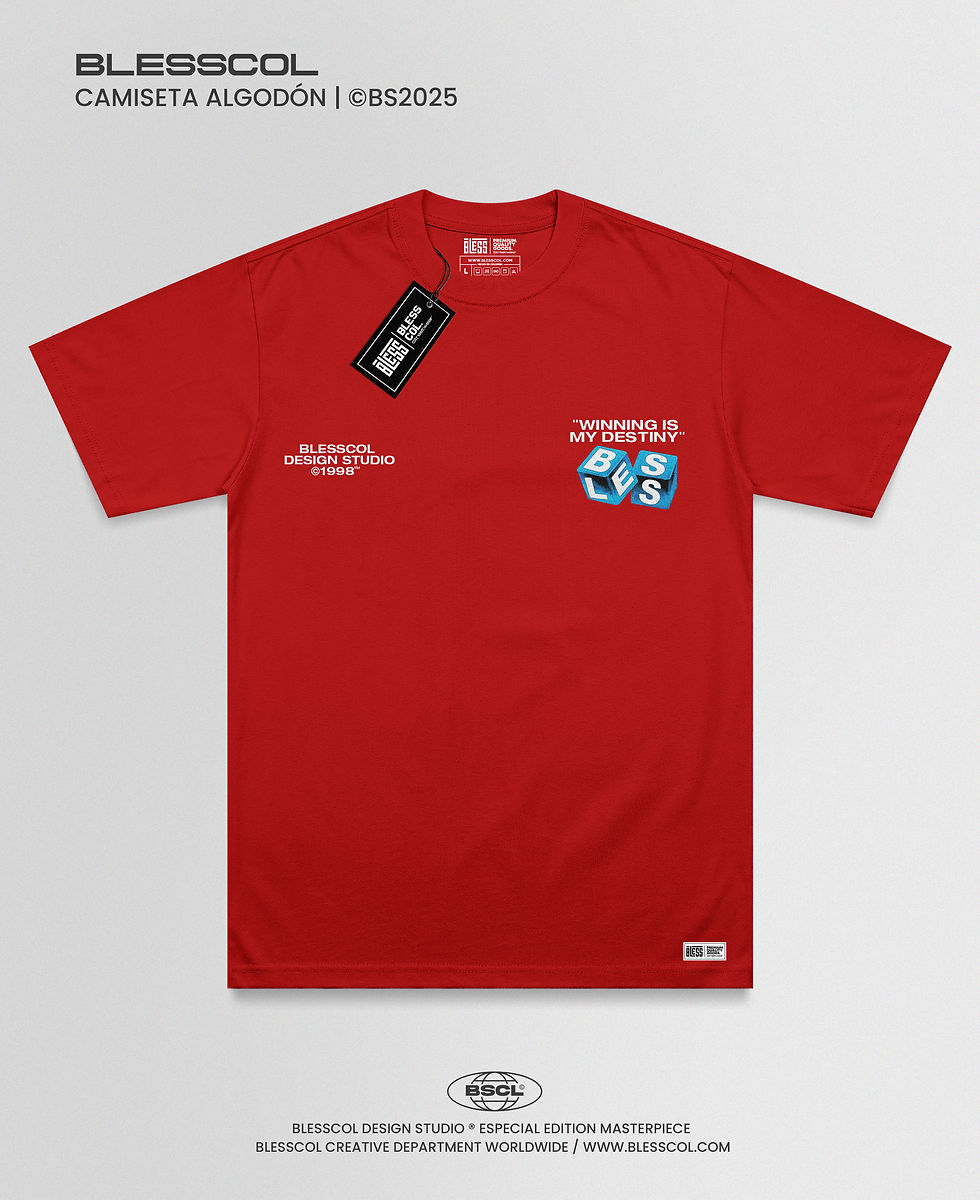 Miniatura: BLESSCOL | CAMISETA WINNING IS MI DESTINY