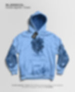 Miniatura: BLESSCOL | HOODIE UNISEX DRAGON SAMURAI