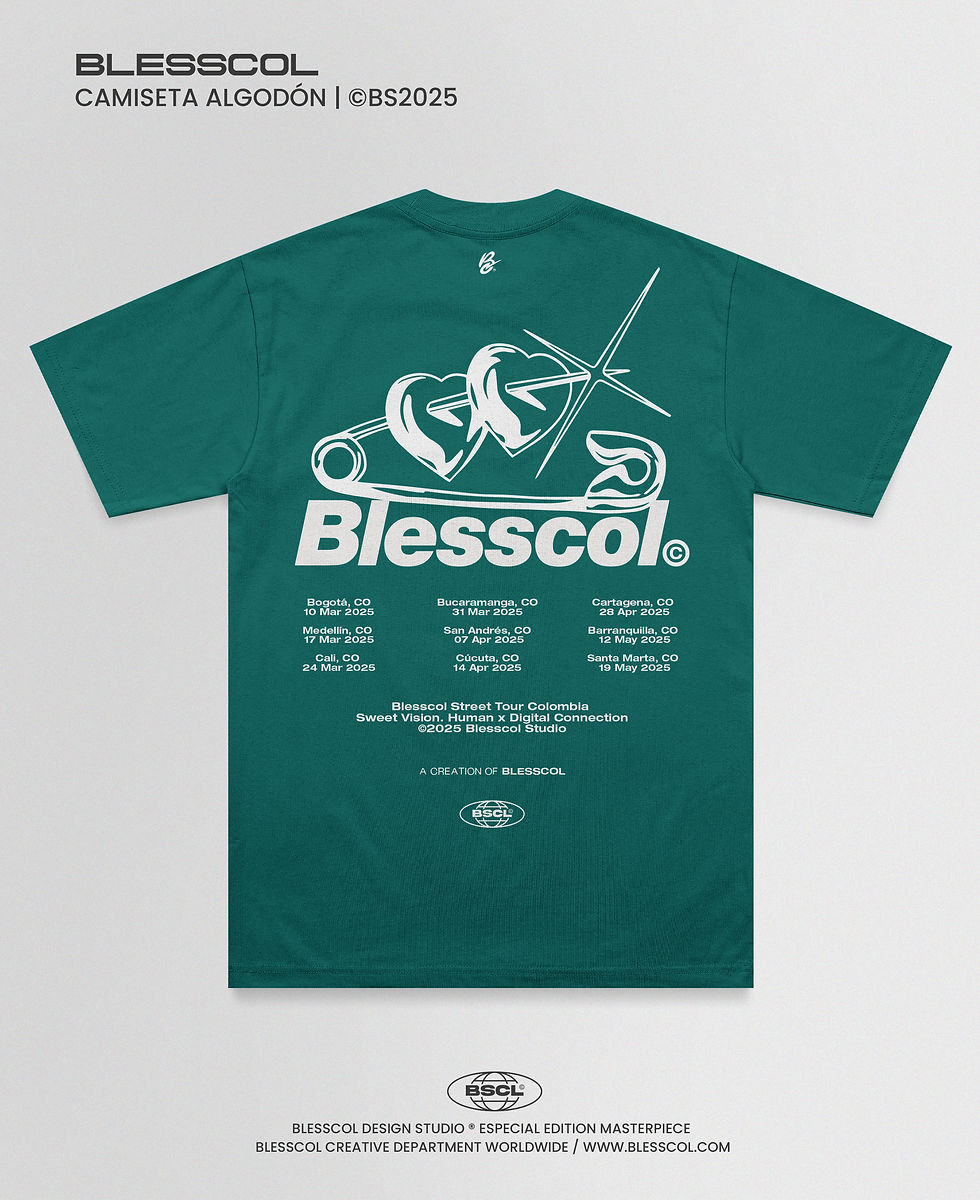 Miniatura: BLESSCOL | CAMISETA UNISEX STREET TOUR COL