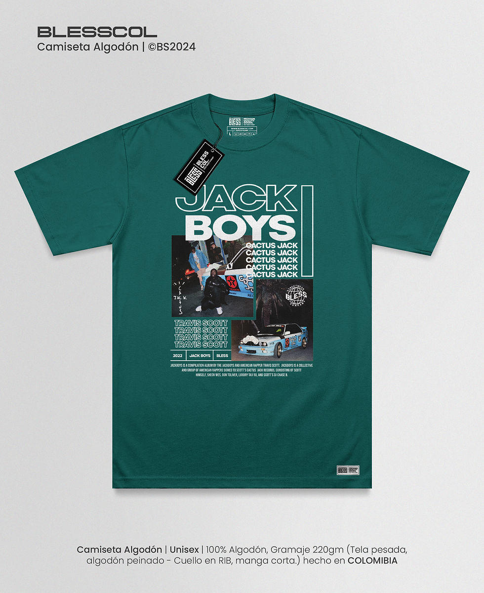 Miniatura: BLESSCOL | CAMISETA JACK BOYS TRAVIS SCOTT