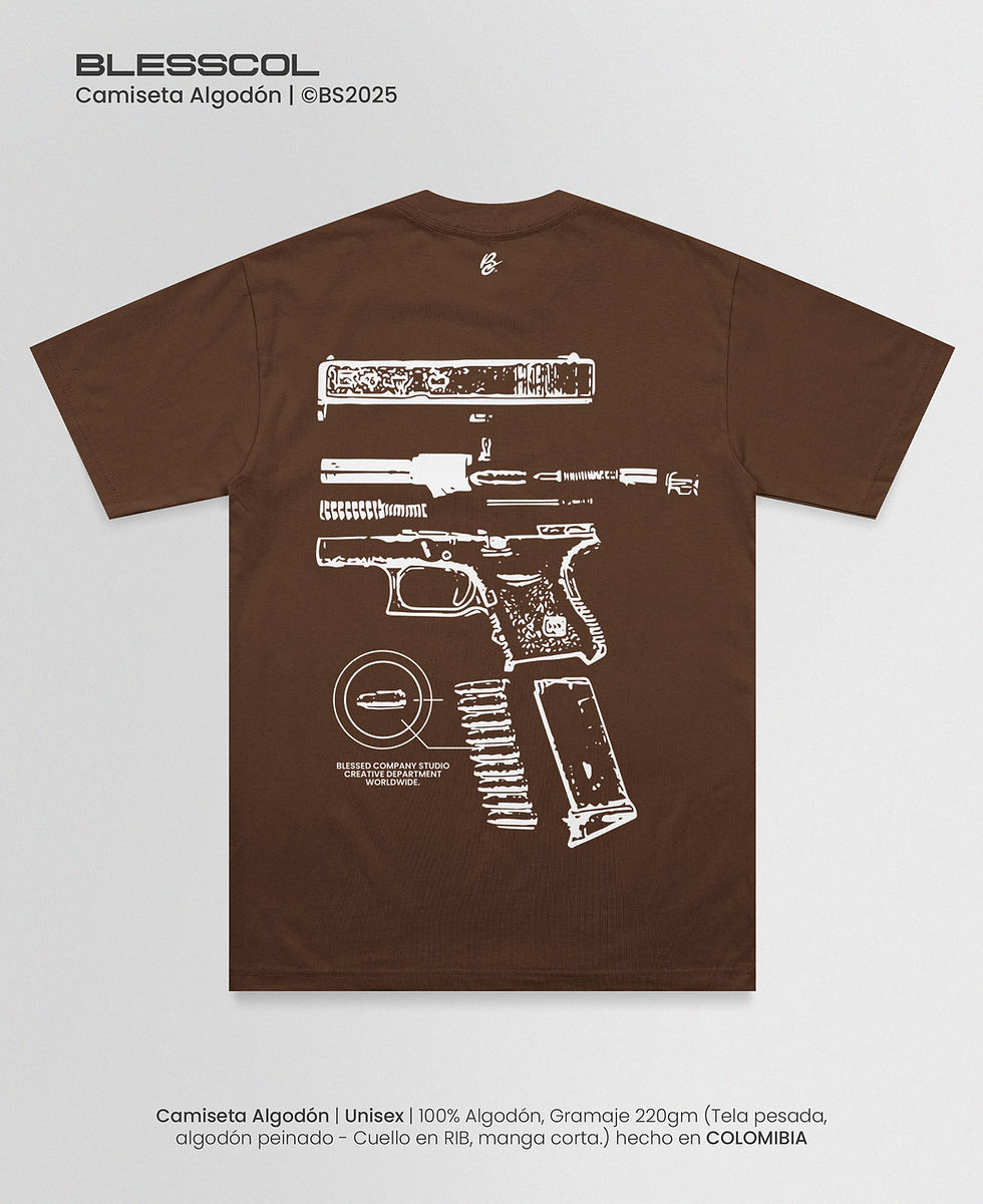 Miniatura: BLESSCOL | CAMISETA IN GLOCK WE TRUST