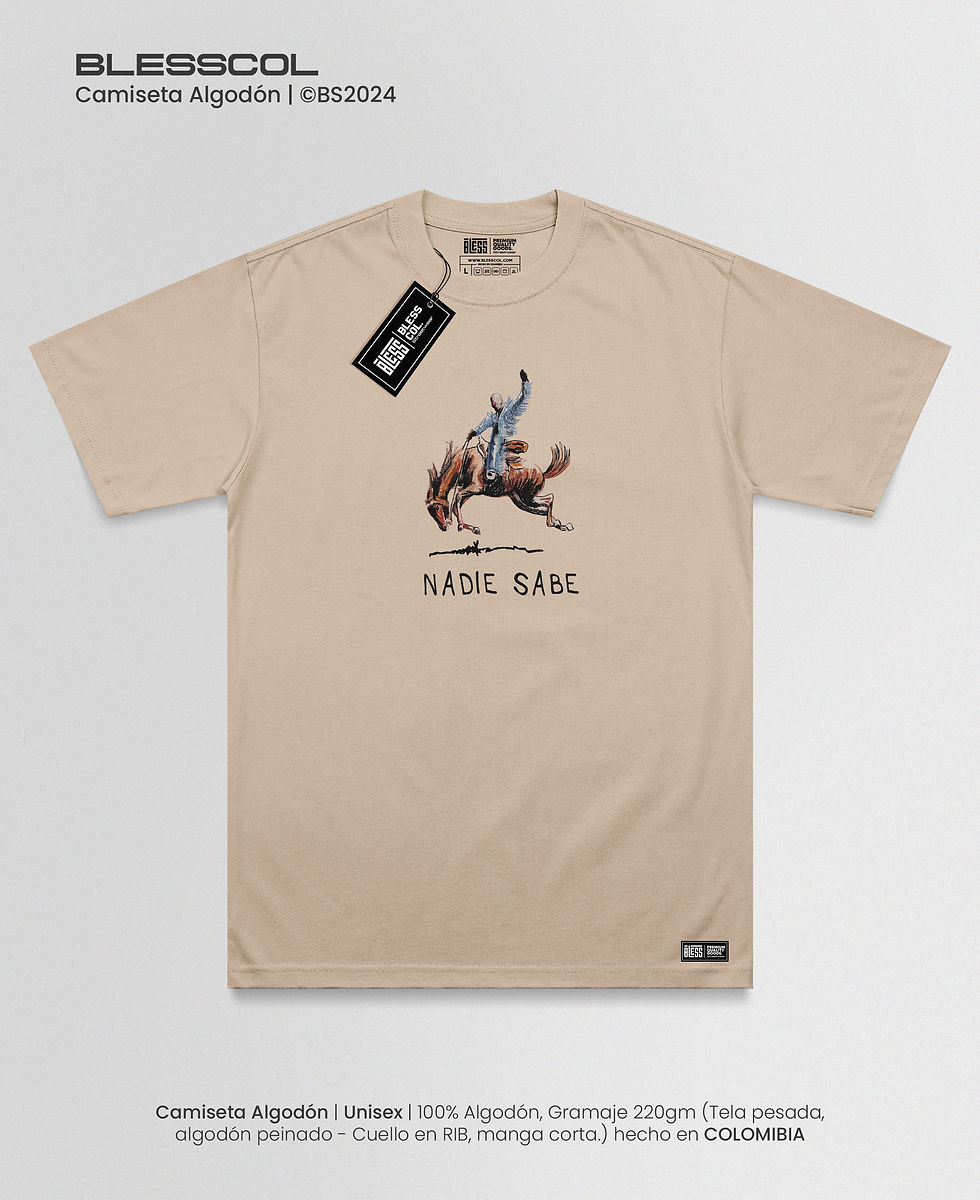 Miniatura: BLESSCOL | CAMISETA NADIE SABE BAD BUNNY