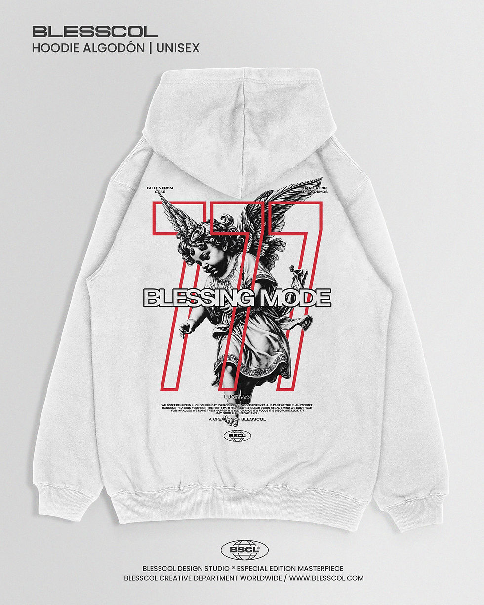 Miniatura: BLESSCOL | HOODIE BLESSING MODE LUCK 777