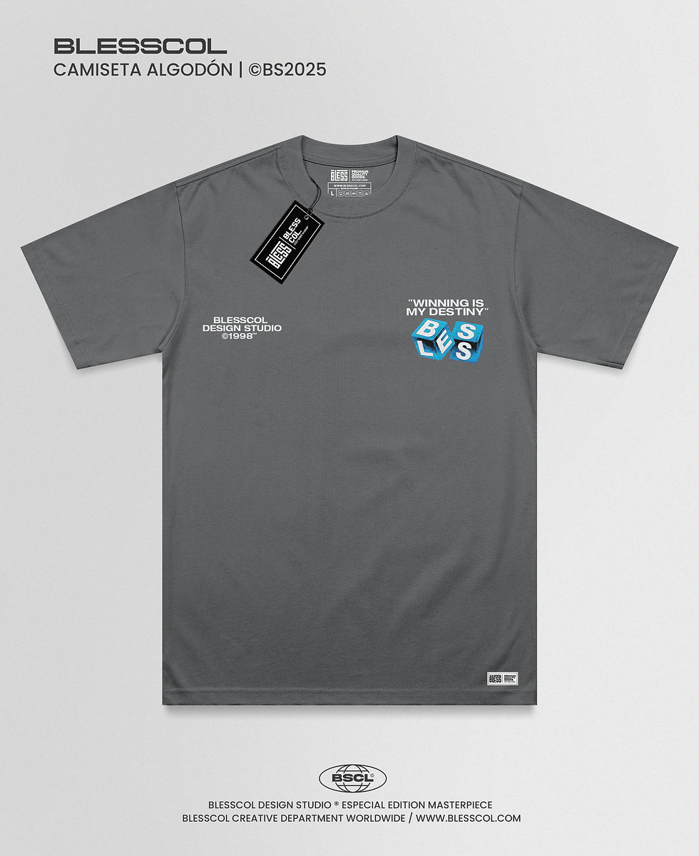 Miniatura: BLESSCOL | CAMISETA WINNING IS MI DESTINY