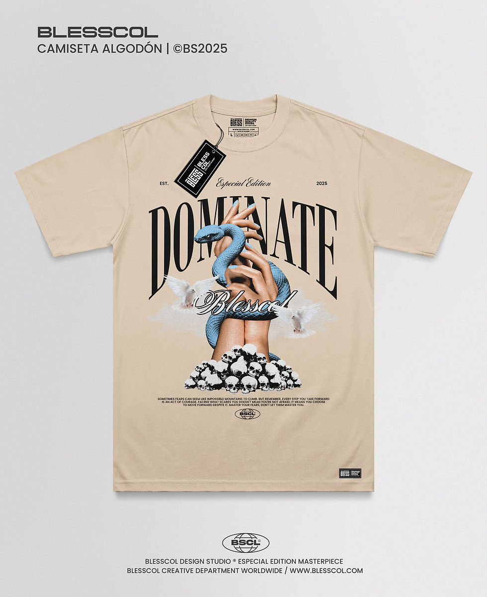 Miniatura: CAMISETA | UNISEX BLESSED DOMINATE EDITION