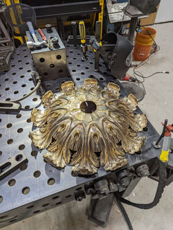 Cast for Archistoric Products, Bronze