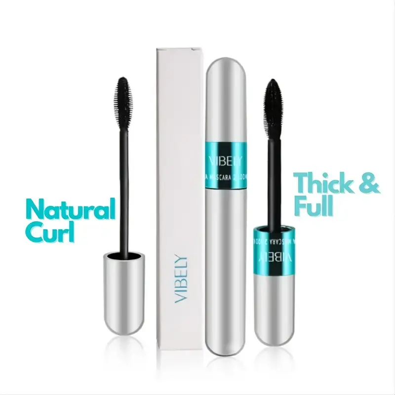 Miniatura: 4D Silk Fiber Mascara for Lengthening & Thickening Lashes