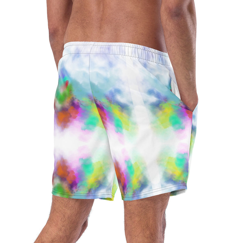 Thumbnail: Color Cloud Recycled Swim Trunks