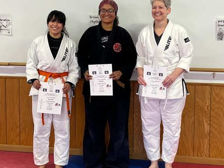 Saturday belt rank test