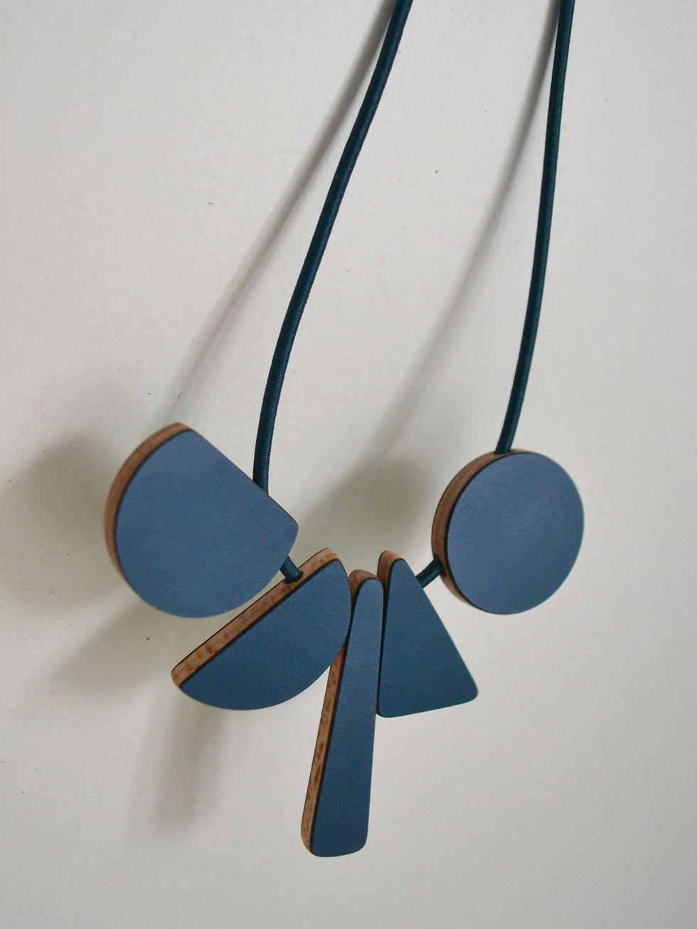 Thumbnail: Bord Necklace // Teal + Powder Blue