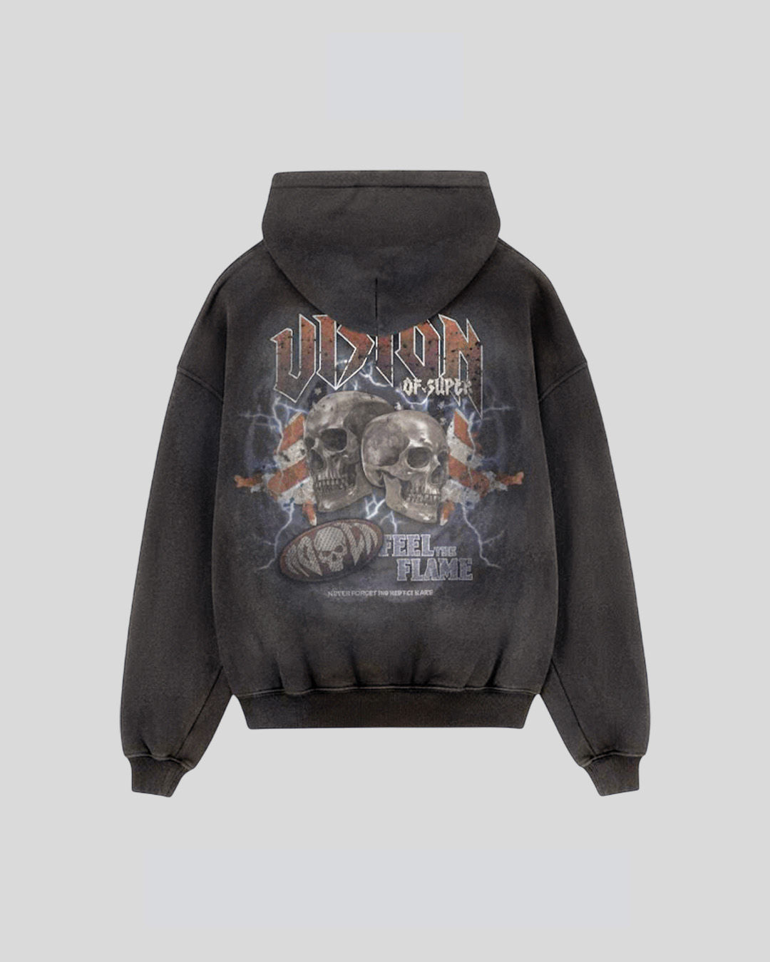 HOODIE FEEL ROCK SKULL