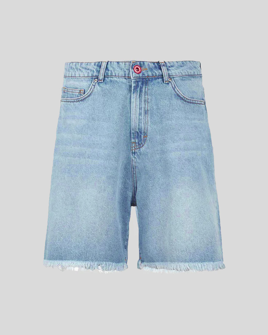 DENIM JEANS SHORTS FLAMES