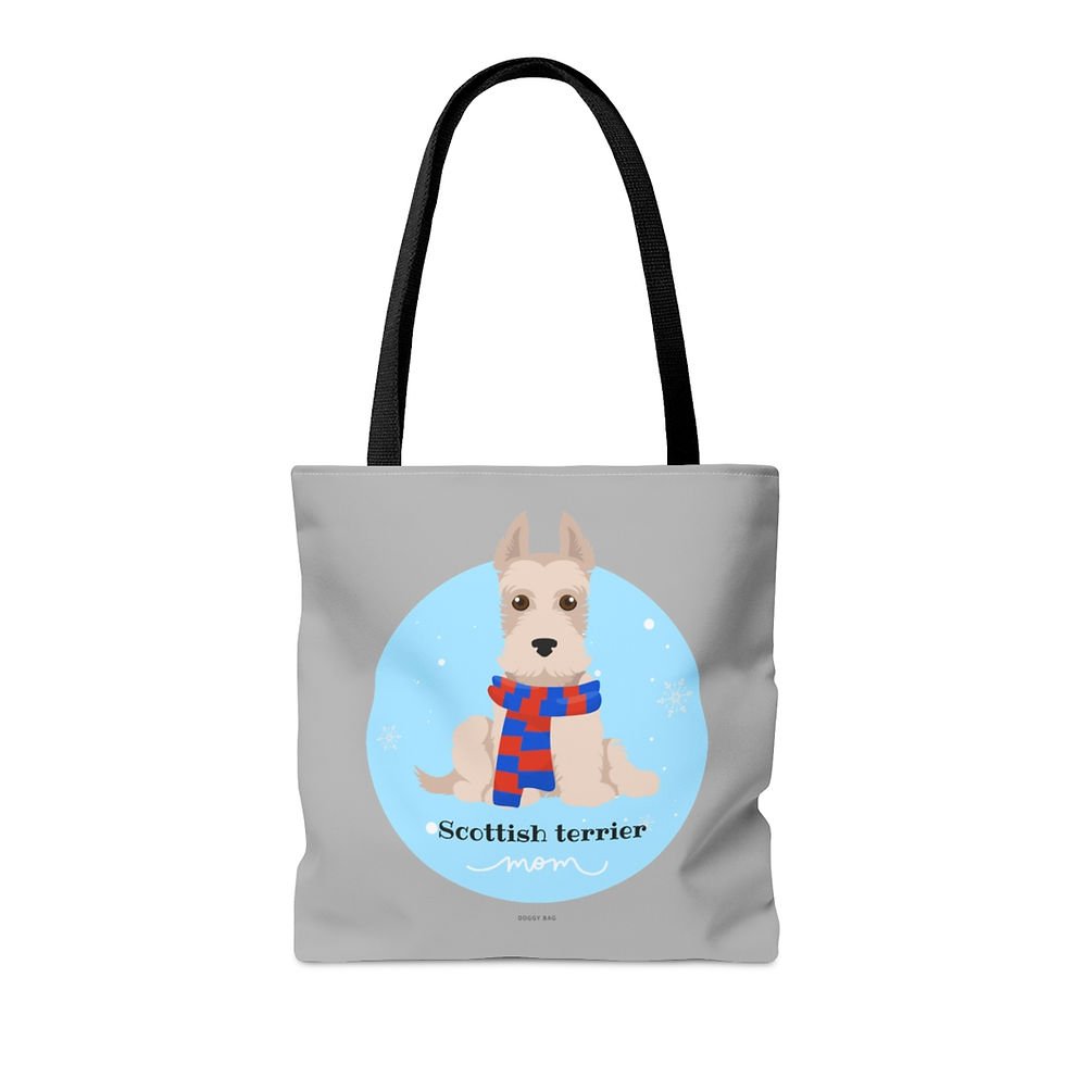 Miniature : Scottish terrier mom