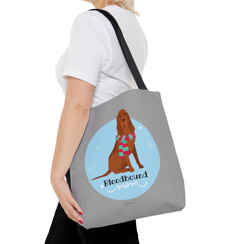Miniature : Bloodhound mom
