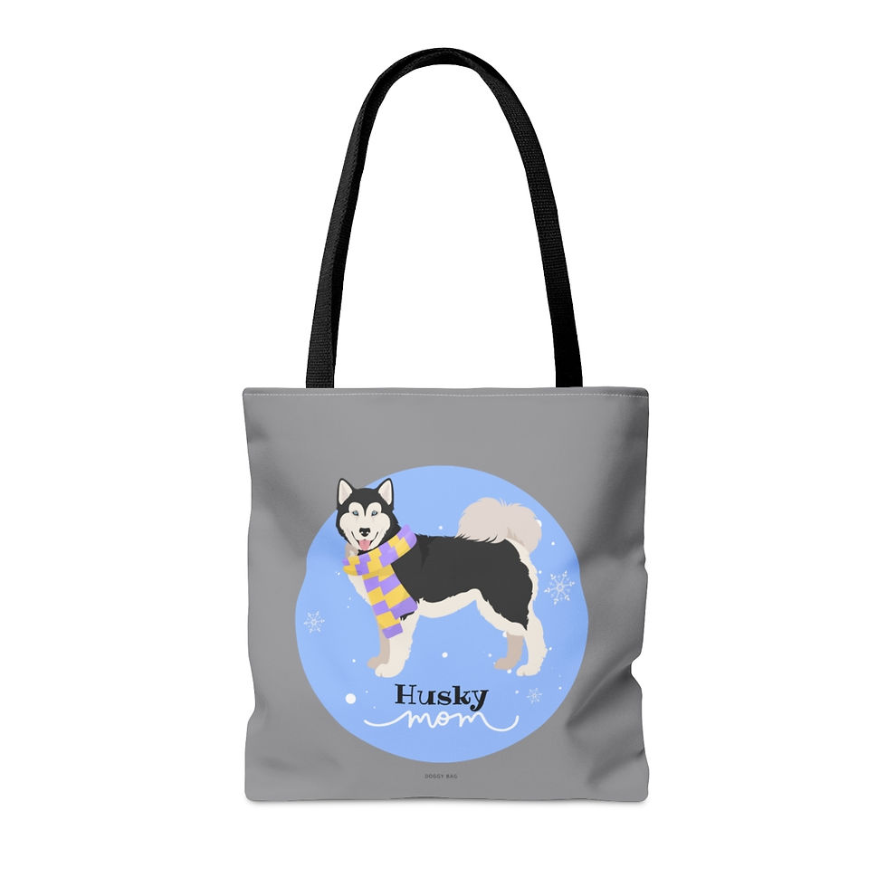 Miniature : Husky mom