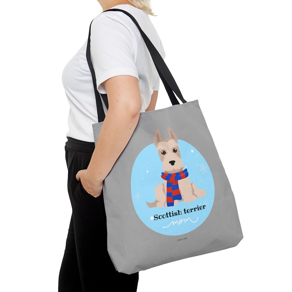Miniature : Scottish terrier mom