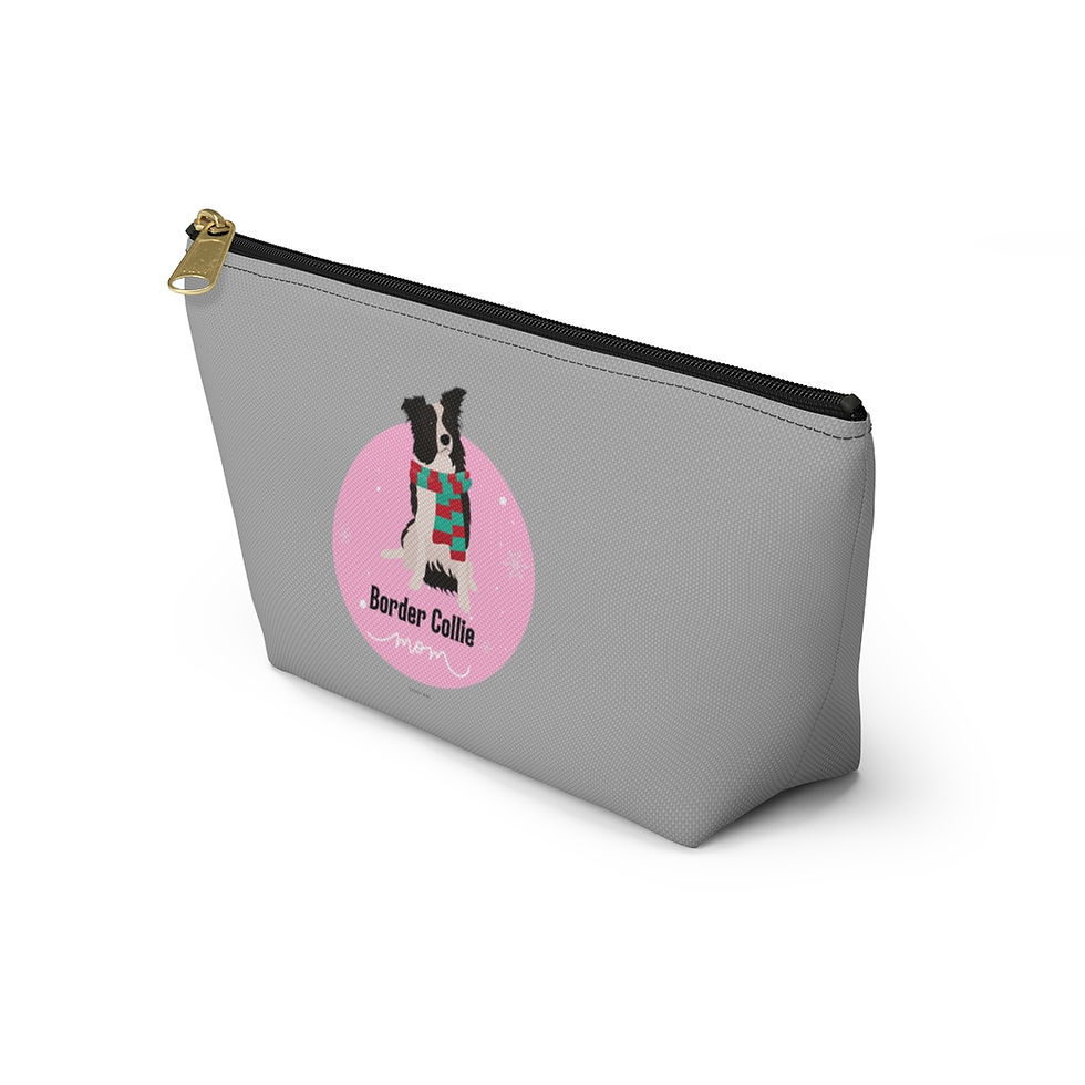 Miniature : Pochette pratique border Collie mom