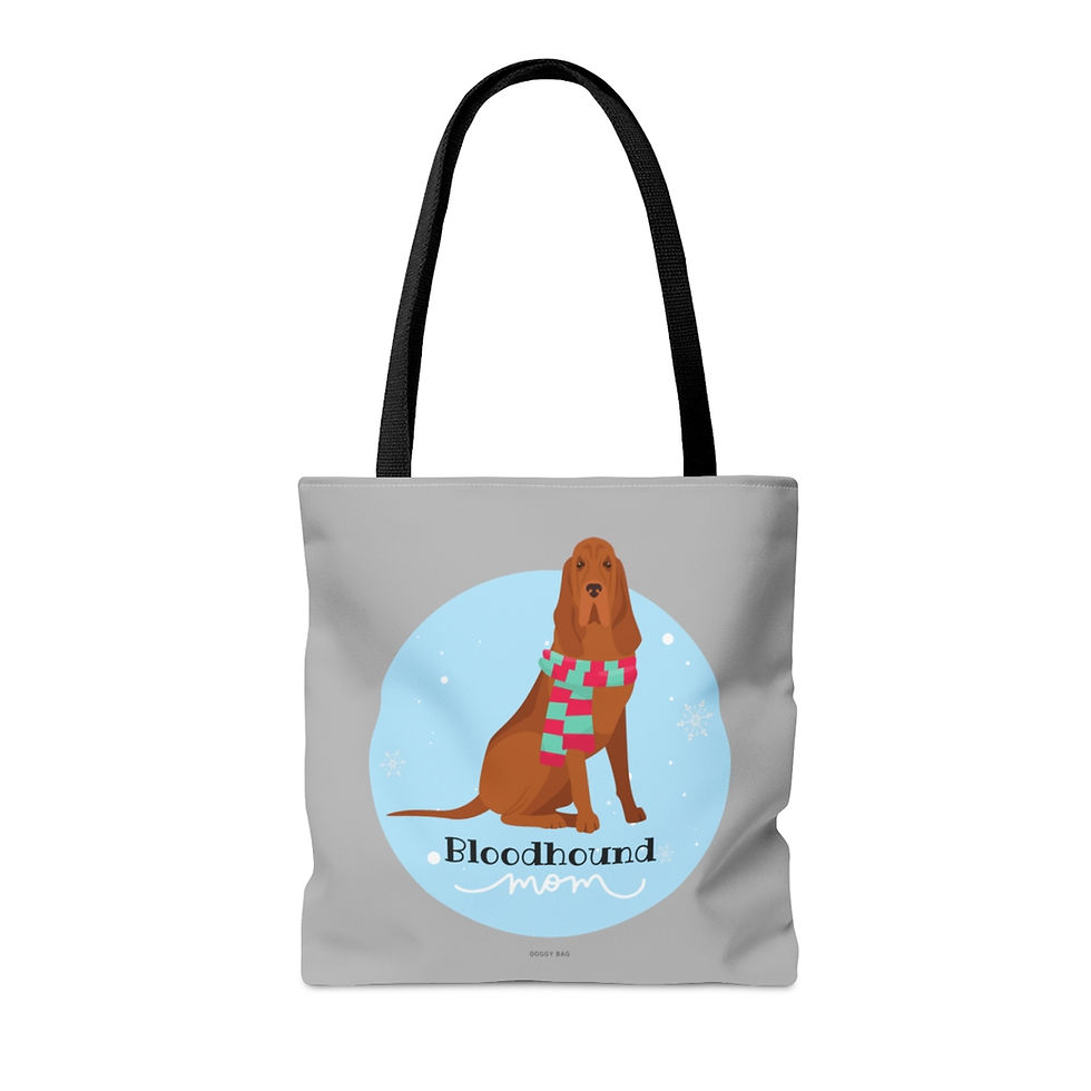 Miniature : Bloodhound mom