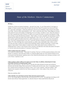 Macro Commentary: 90 Days...